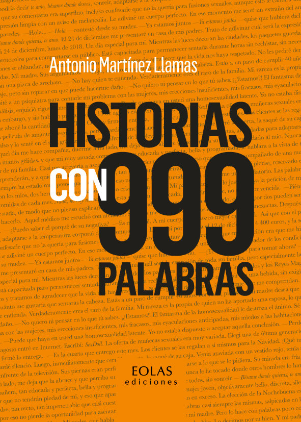 Historias con 999 palabras, de Martínez Llamas, Antonio | portada del libro