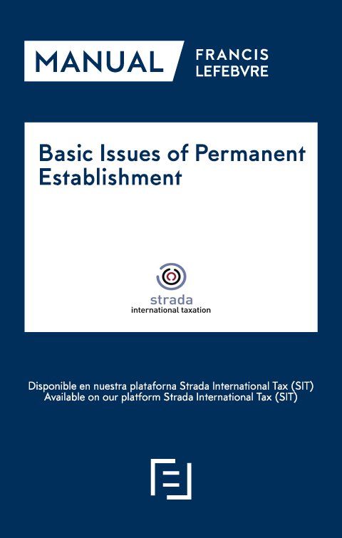 Manual BASIC ISSUES OF PERMANENT ESTABLISHMENT, de Lefebvre-El Derecho | portada del libro