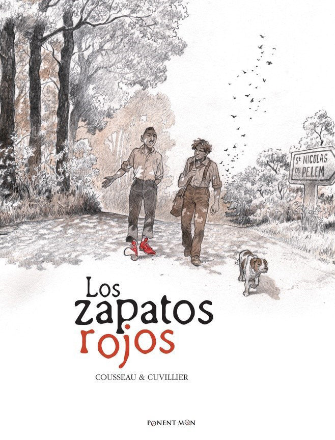 Zapatos rojos, de Cousseau, Gèrard | portada del libro