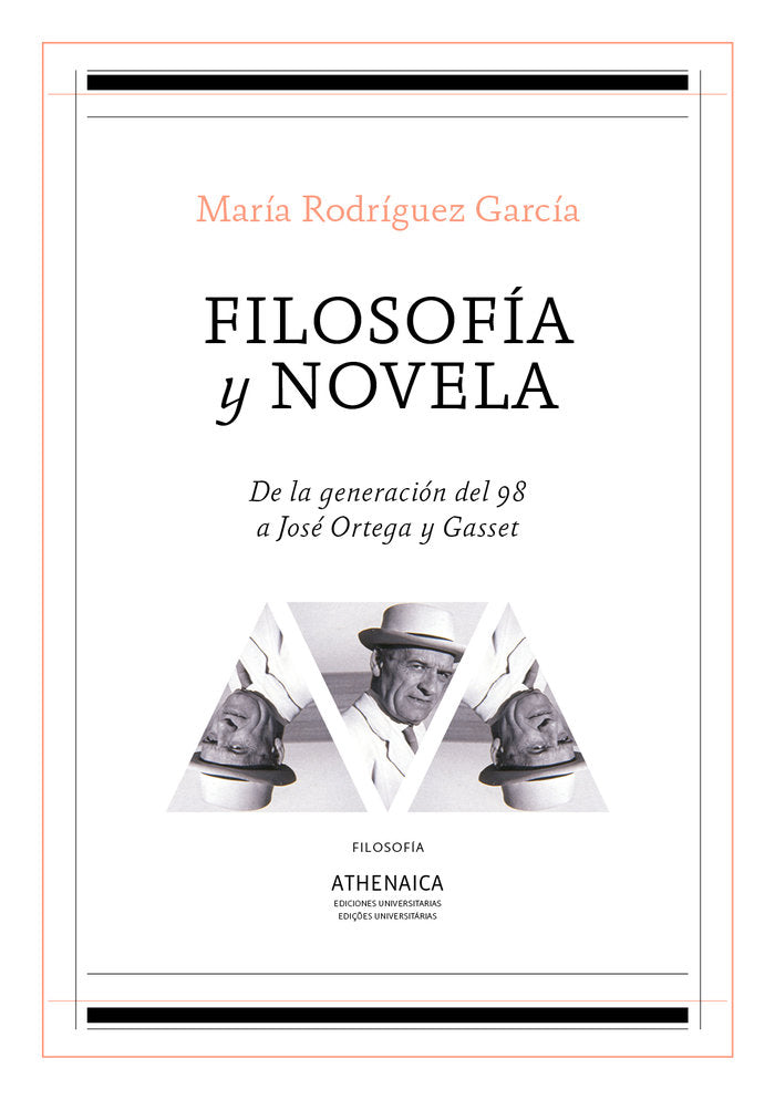 Filosofía y novela, de Rodríguez García, María | portada del libro