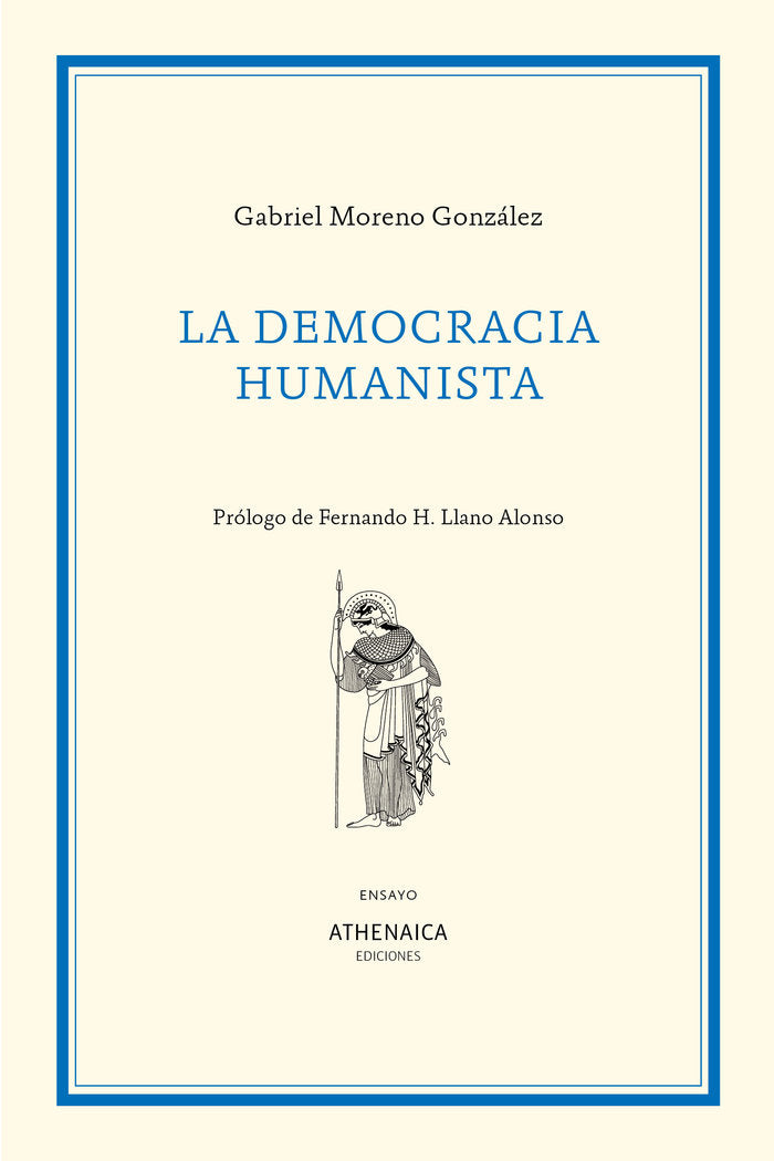 La democracia humanista, de Moreno González, Gabriel | portada del libro