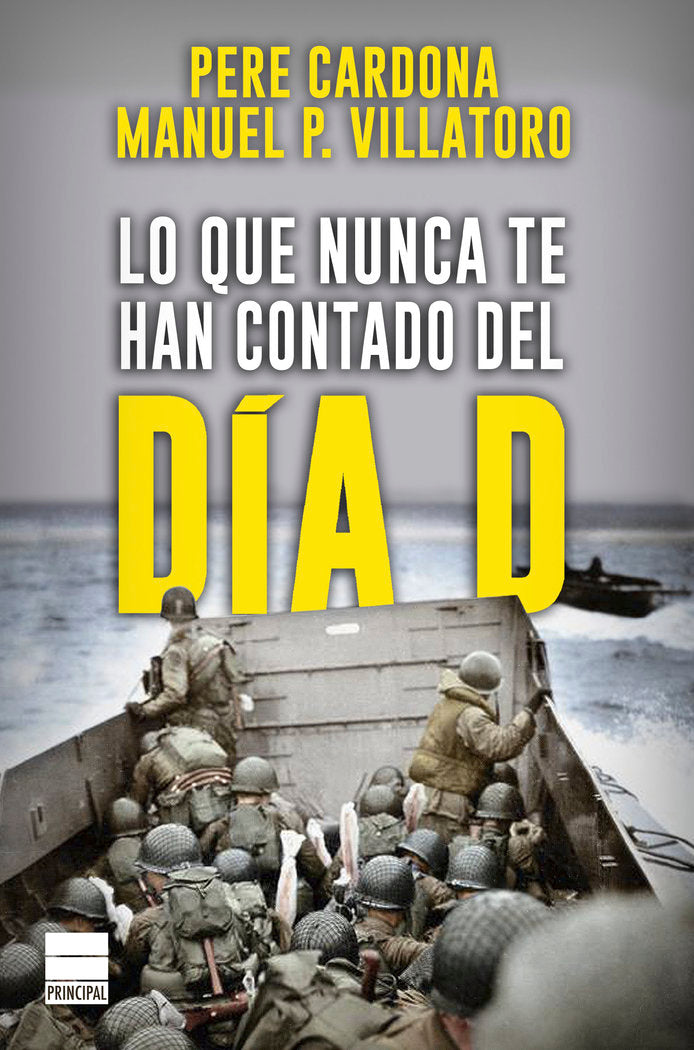 Lo que nunca te han contado del Día D, de Cardona, Pere | portada del libro