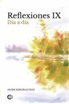 Reflexiones IX, de González Ruiz | portada del libro