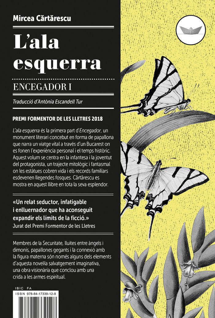 L'ala esquerra, de Cartarescu, Mircea | portada del libro