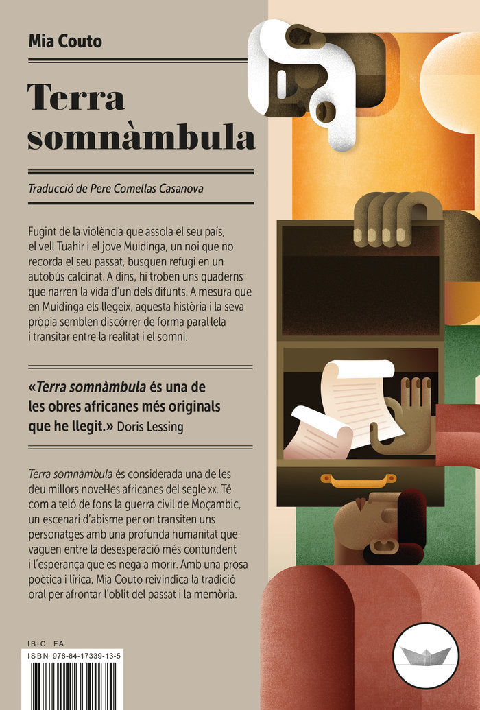 Terra somnàmbula, de Couto, Mia | portada del libro