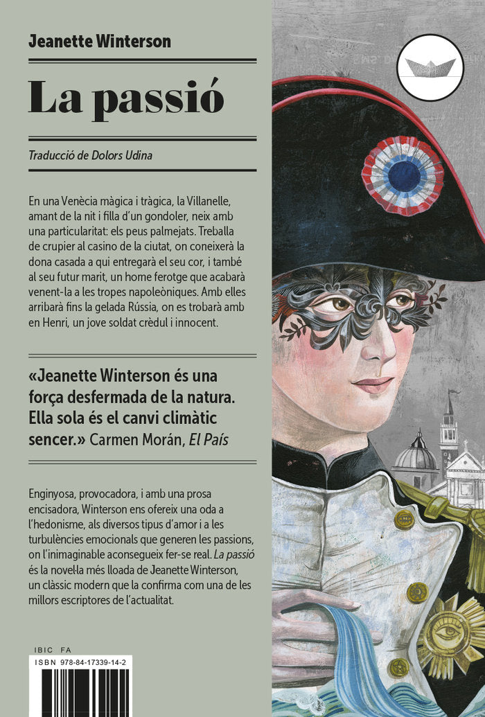 La passió, de Winterson, Jeanette | portada del libro
