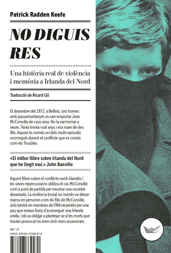 NO DIGUIS RES - CAT 8ｦED, de Keefe | portada del libro