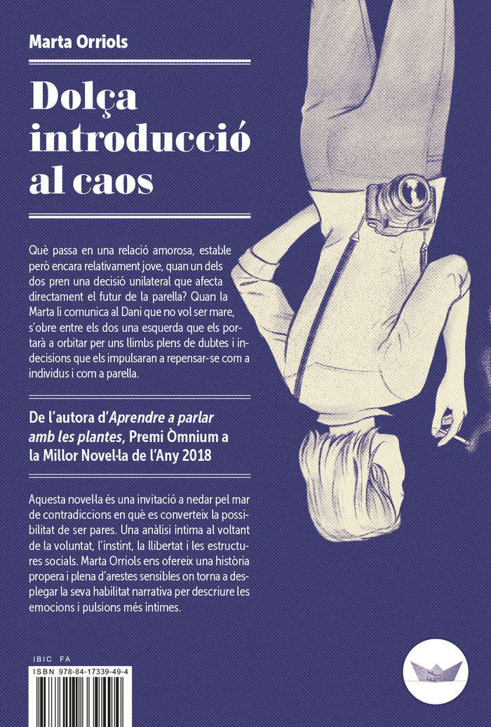 Dolça introducció al caos, de Orriols Balaguer, Marta | portada del libro