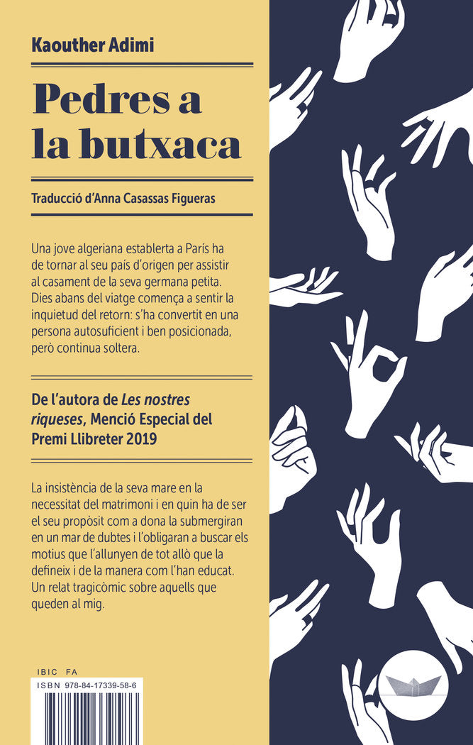 Pedres a la butxaca, de Adimi, Kaouther | portada del libro