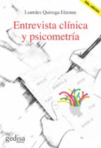 ENTREVISTA CLÍNICA Y PSICOMETRÍA (NE), de LOURDES QUIROGA ETIENNE | portada del libro