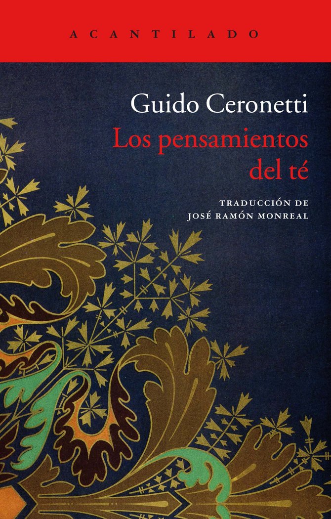 Los pensamientos del té, de Ceronetti, Guido | portada del libro
