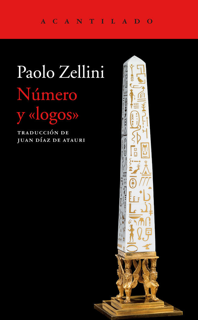 Número y "logos", de Zellini, Paolo | portada del libro
