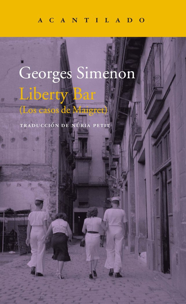 Liberty Bar, de Simenon, Georges | portada del libro
