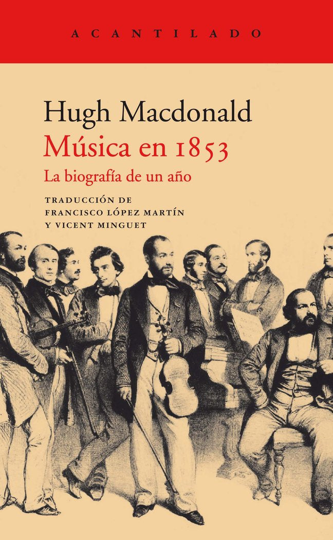 Música en 1853, de Macdonald, Hugh | portada del libro