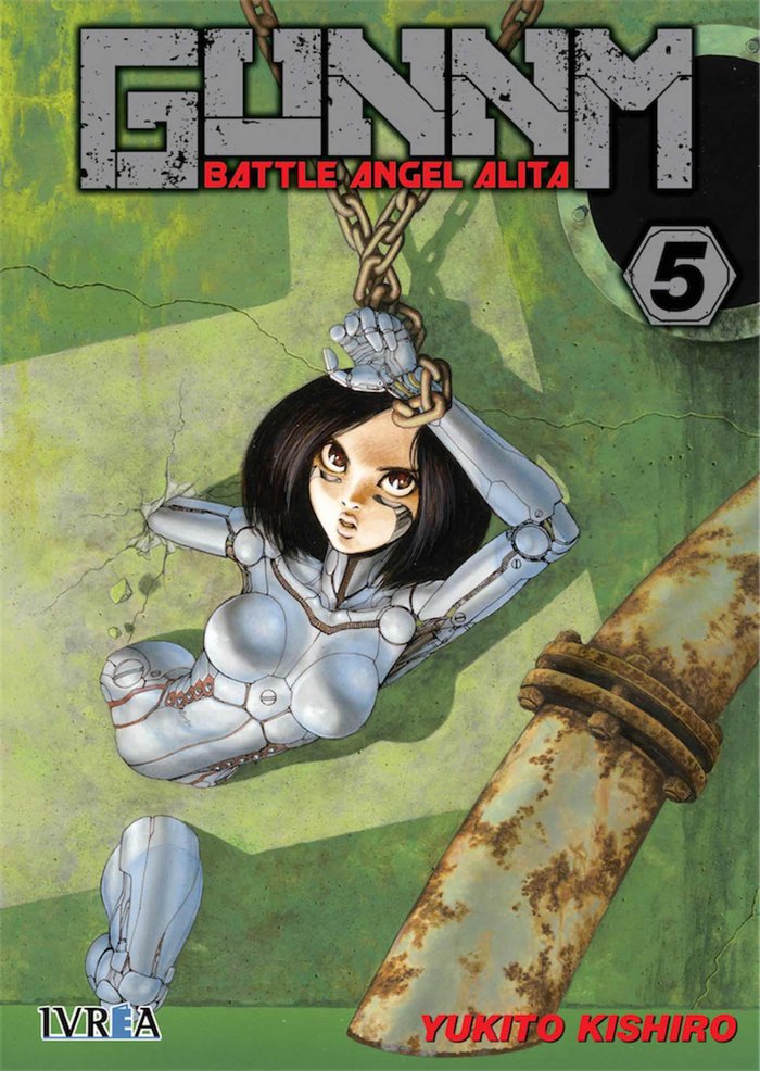 Gunnm (Battle Angel Alita) 5, de Yukito Kishiro | portada del libro