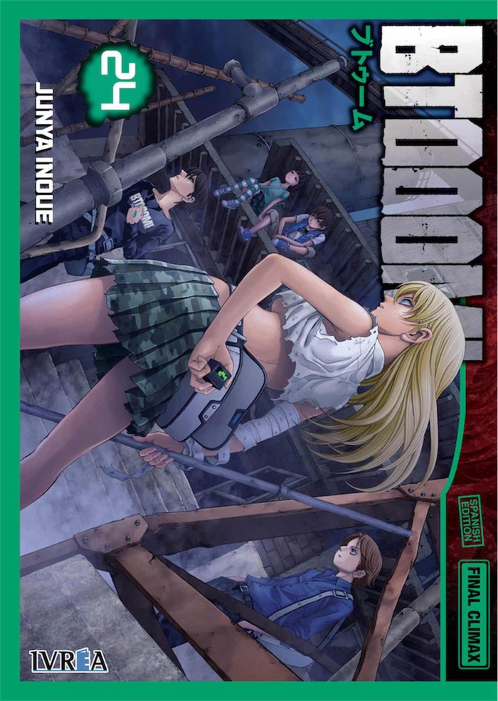 Btooom! 24, de Junya Inoue | portada del libro