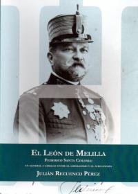 El león de Melilla, de Recuenco Martínez | portada del libro