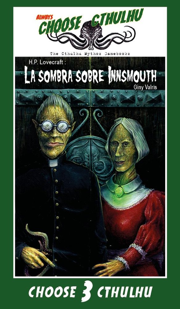 Choose Cthulhu: La sombra sobre Innsmouth, de Valrís, Giny | portada del libro
