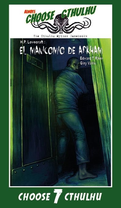 Choose Cthulhu: El manicomio de Arkham, de EDWARD T RIKER | portada del libro
