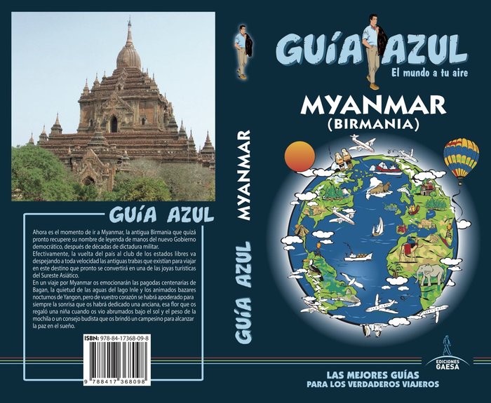 Myanmar, de Luis Mazarrasa, Luis Coarasa y Juana Barcelo | portada del libro