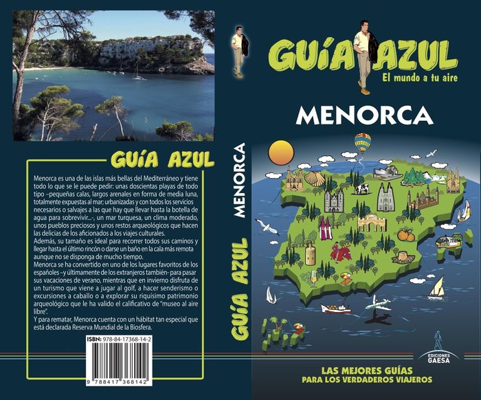 Menorca, de Luis Mazarrasa, Luis Coarasa y Juana Barcelo | portada del libro