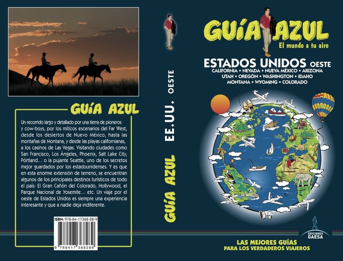 EEUU Oeste, de Monreal, Manuel | portada del libro