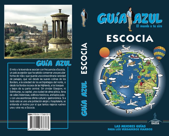 Escocia, de Monreal, Manuel | portada del libro
