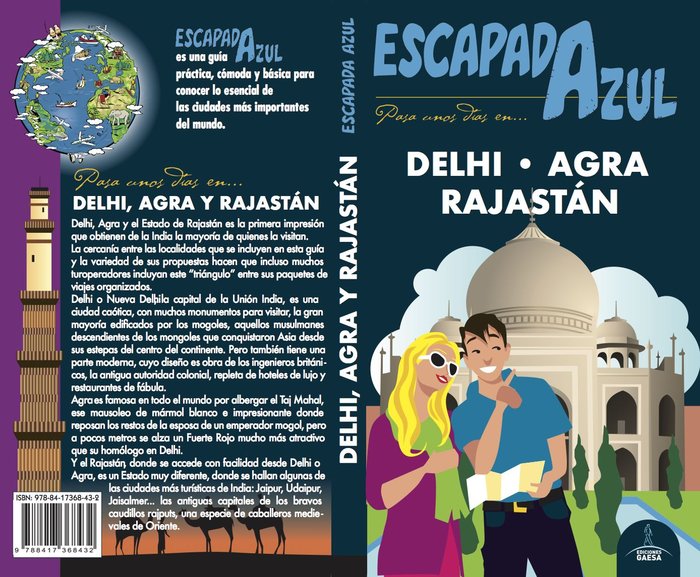 Delhi, Agra y Rajastán Escapada Azul, de Mazarrasa, Luis | portada del libro