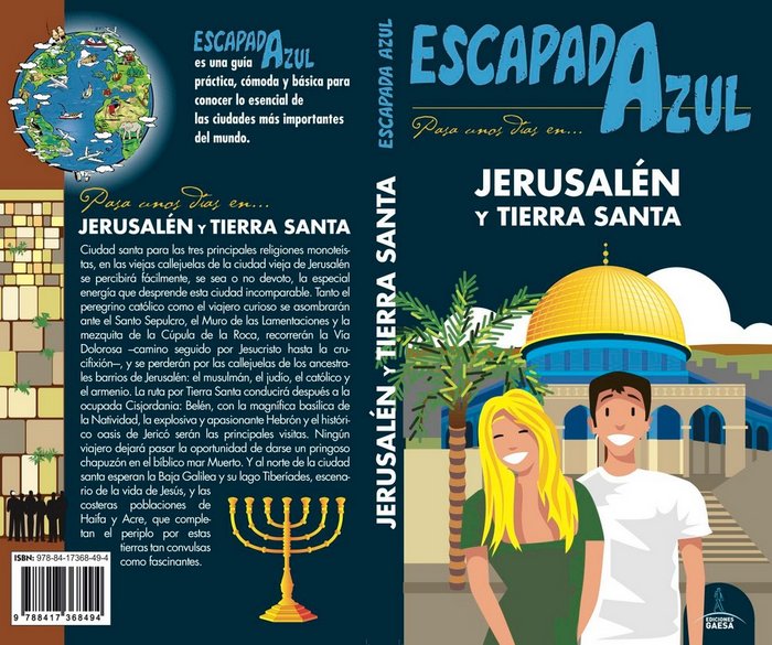 Jerusalén y Tierras Santas, de Cabrera, Daniel | portada del libro