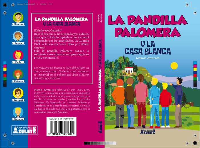 La pandilla Palomera y la casa blanca., de Arrontes, Manuel | portada del libro