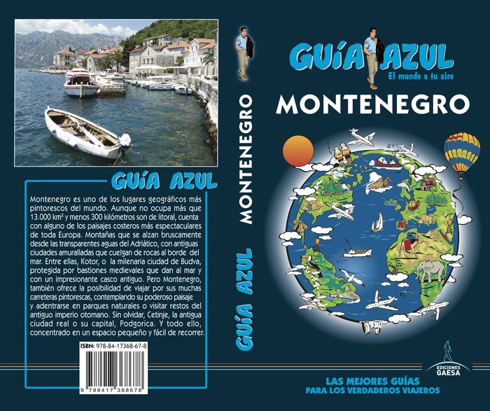 Montenegro, de Monreal, Manuel | portada del libro