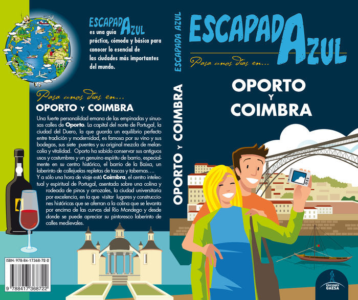 Oporto y Coímbra Escapada, de Monreal, Manuel | portada del libro