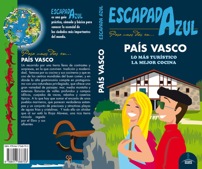 País Vasco Escapada, de Monreal, Manuel | portada del libro