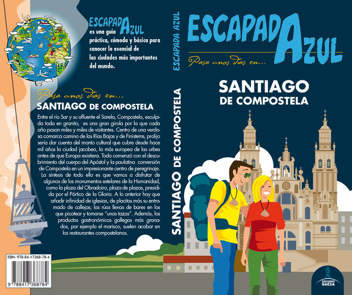 Santiago de Compostela Escapada, de García, Jesús | portada del libro