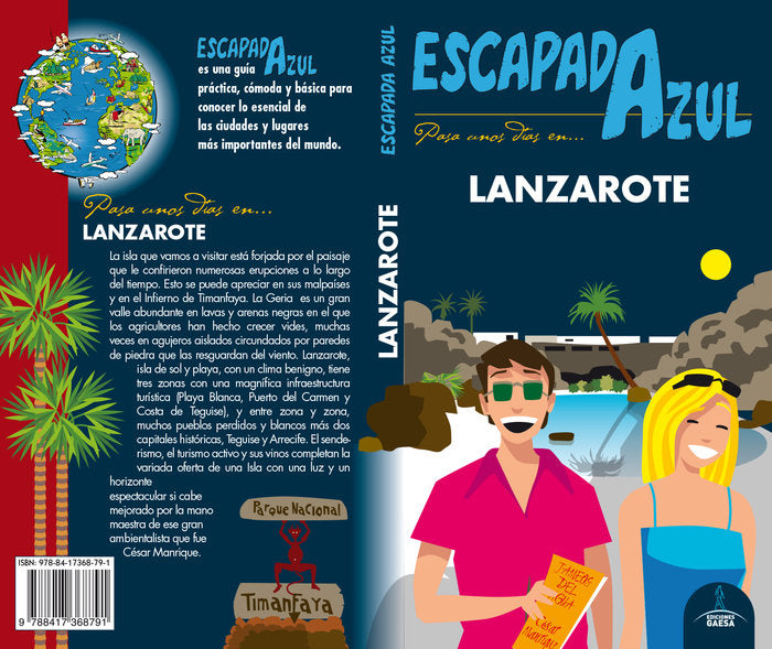 Lanzarote Escapada, de García, Jesús | portada del libro