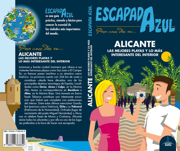 Alicante Escapada, de Cabrera, Daniel | portada del libro