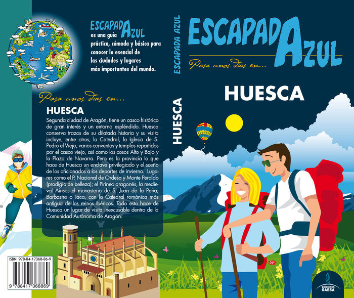 Huesca escapada, de Ledrado, Paloma | portada del libro