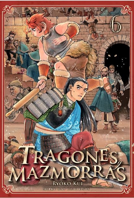 TRAGONES Y MAZMORRAS 06, de KUI,RYOKO | portada del libro