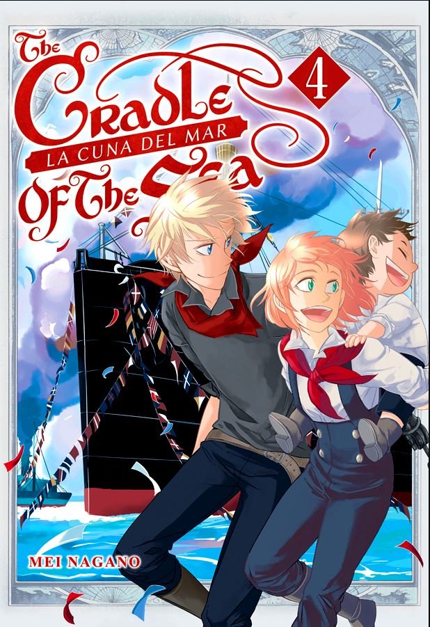 THE CRADLE OF THE SEA 04, de NAGANO,MEI | portada del libro
