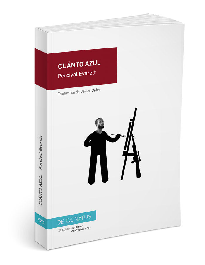 Cuánto azul, de Everett, Percival | portada del libro
