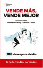 Vende más, vende mejor, de Cosimo Chiesa | portada del libro