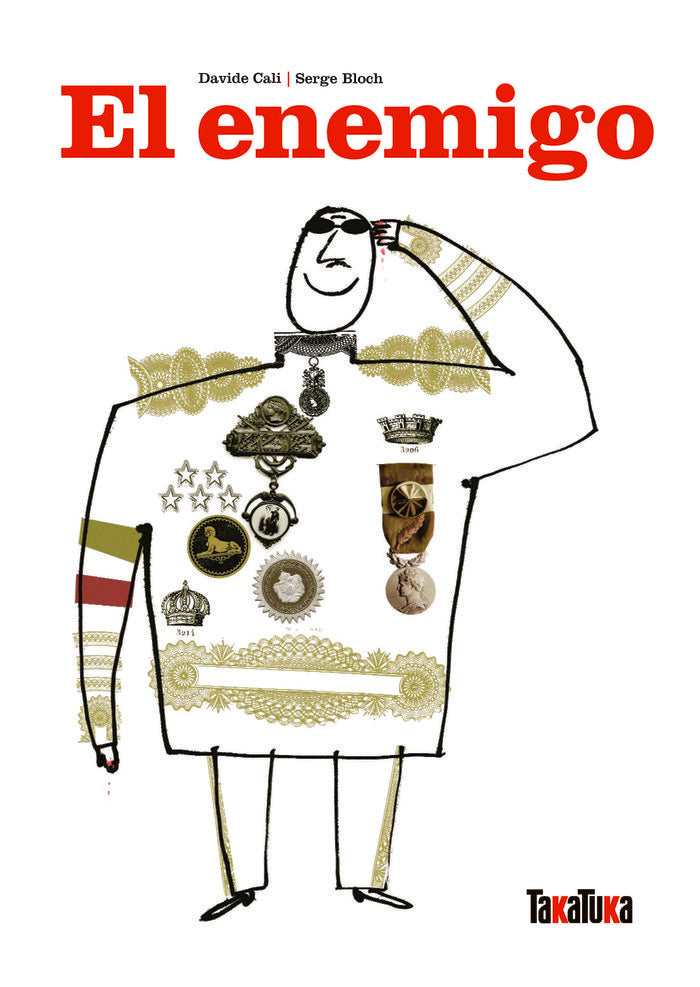 El enemigo, de Cali, Davide | portada del libro