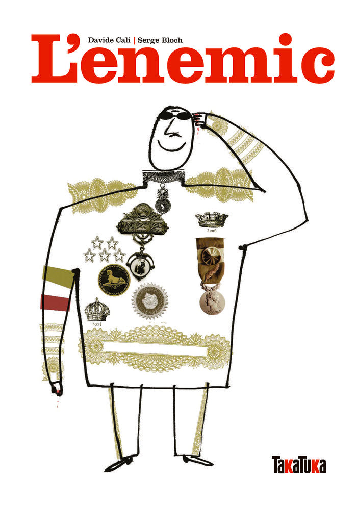 L'ENEMIC, de Cali, Davide | portada del libro