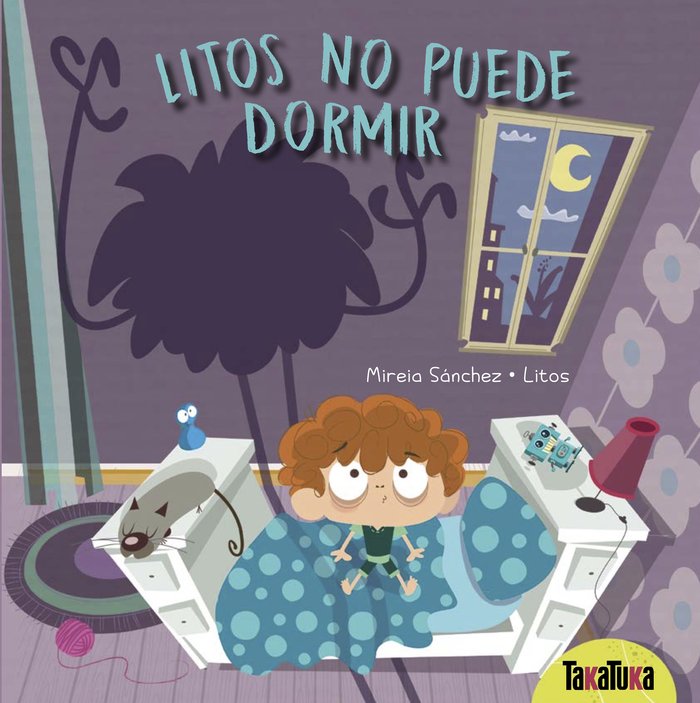 LITOS NO PUEDE DORMIR, de Sánchez, Mireia | portada del libro
