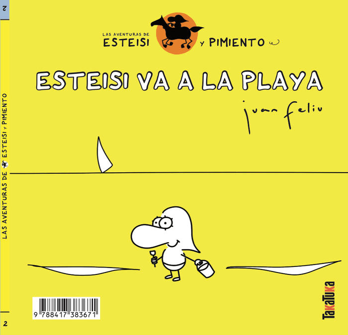 Esteisi va a la playa * Esteisi se hace pipí en la cama, de Feliú Sastre, Juan | portada del libro
