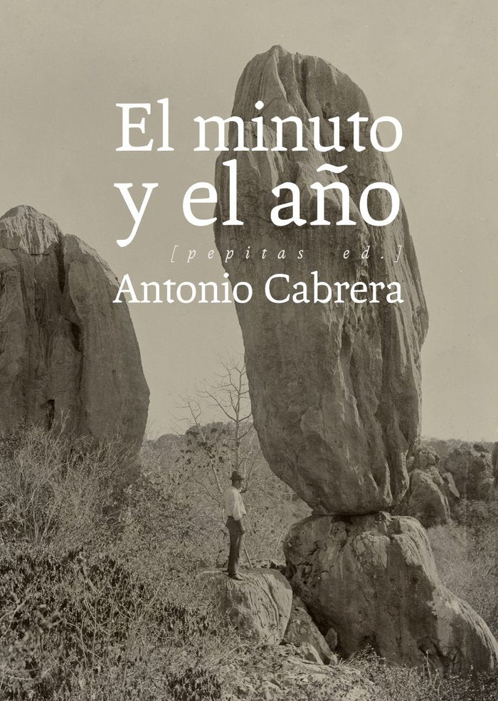 El minuto y el año, de Cabrera Serrano, Antonio | portada del libro