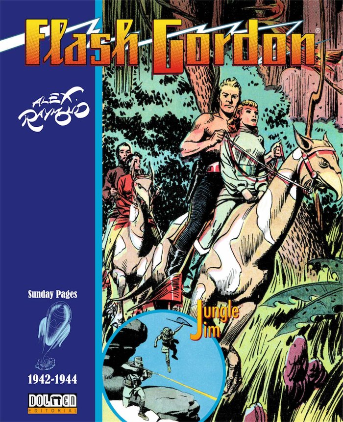 Flash Gordon û Jim de la Jungla 1942-1944, de Raymond, Alex | portada del libro