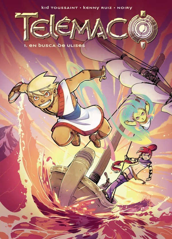 TELEMACO 01: EN BUSCA DE ULISES, de TOUISSANT, KID | portada del libro