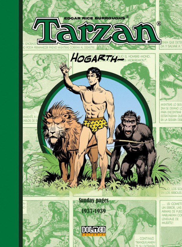 TARZAN 01 (1937-39), de HOGGARTH, BURNE | portada del libro