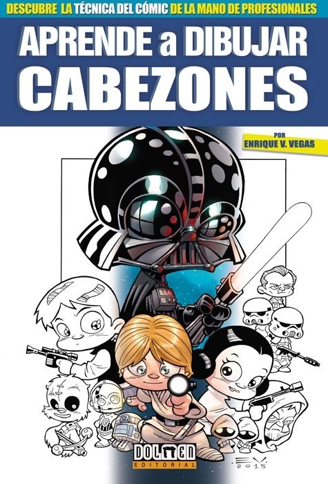 APRENDE A DIBUJAR CABEZONES, de VEGAS, ENRIQUE V. | portada del libro